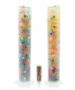 Measuring cylinders filled with GrowingWater Beads
