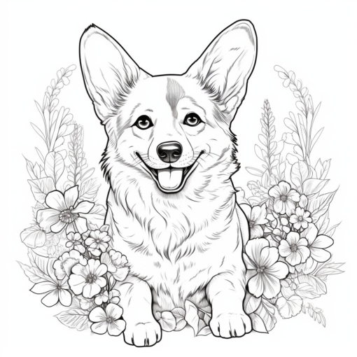 COLORING BOOKLET 30 CUTE DOGS - Image 5